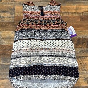 Beach Lunch Lounge NWT boho shift‎ dress beach cover-up